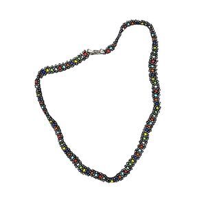 Boutique homemade choker beaded necklace